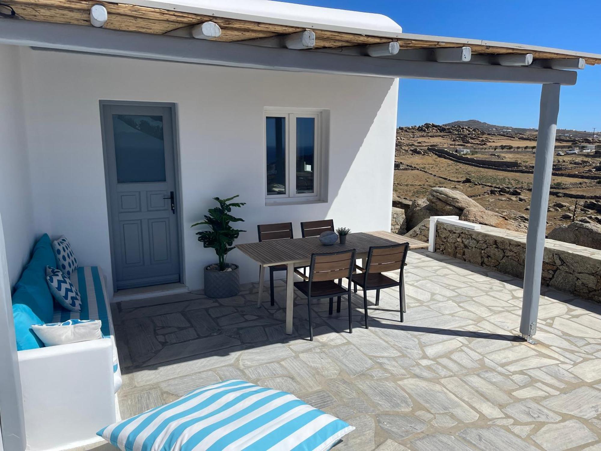 Agyra House Villa Super Paradise Beach  Exteriör bild