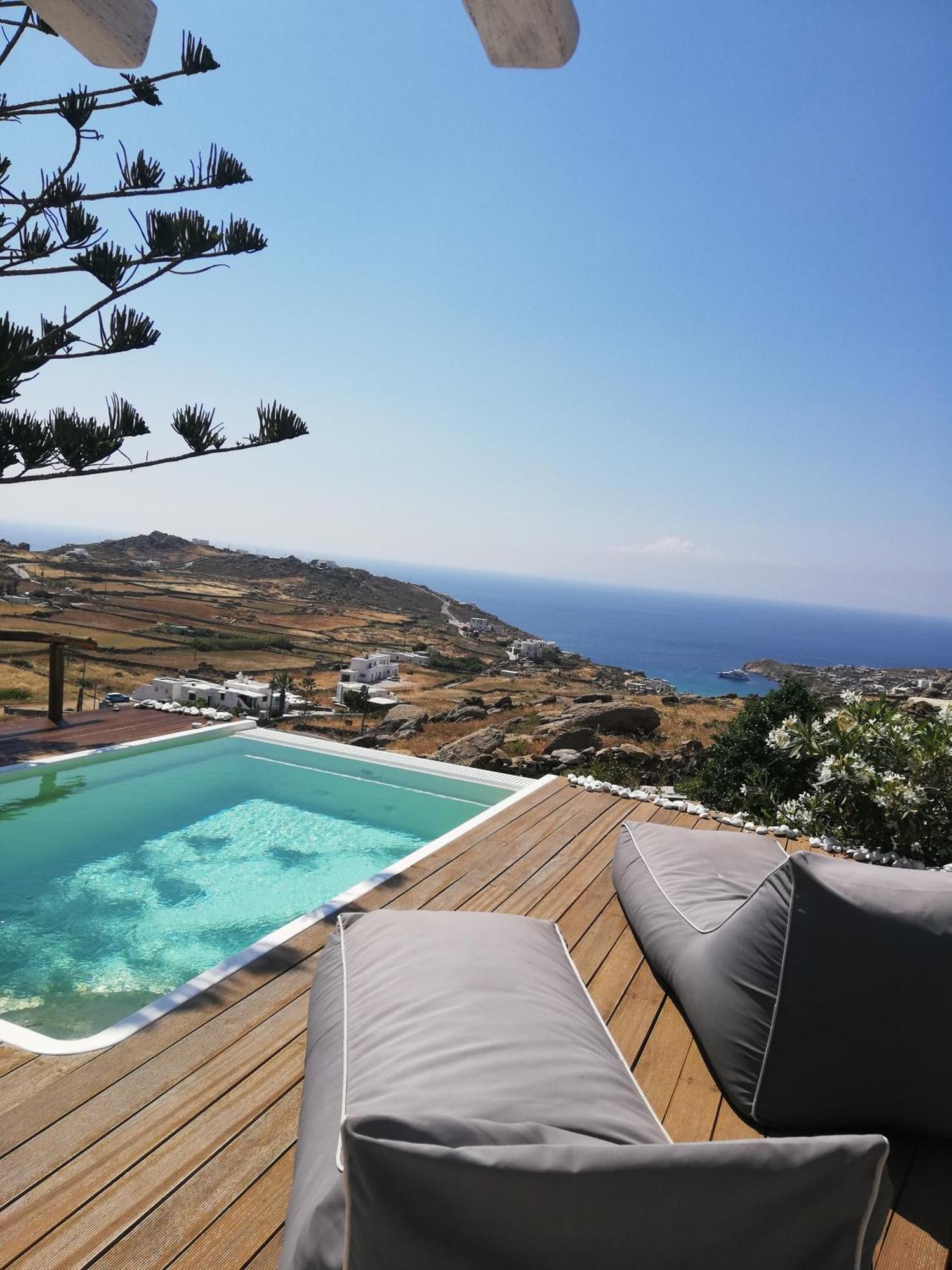 Agyra House Villa Super Paradise Beach  Exteriör bild